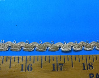 Vintage Passementerie Braid~Parchment~3/8"Wide~By The Yard~100% Rayon