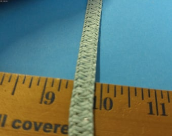 Reclaimed Hat Making Straw~Mint Green~3/8"~BTY
