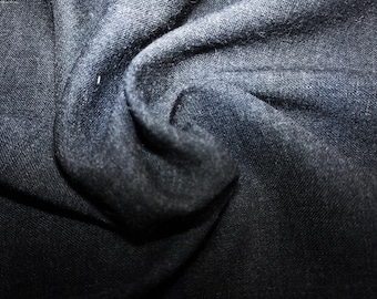 Cotton/Wool Flannel~Dark Gray~12"x30"