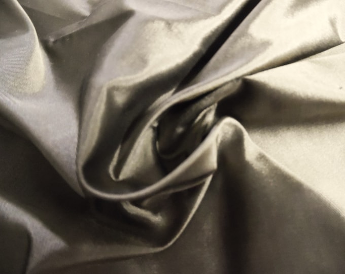 Grey Silk Tissue Taffeta~9"x22"~Great 4 Miniatures~Small dolls~All dolls!