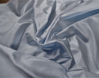 Light Sky Blue Silk Tissue Taffeta~9"x22"~Great 4 Miniatures~Small dolls~All dolls!
