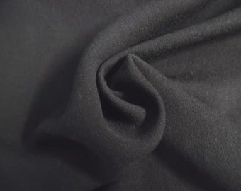 BASEMENT BARGAIN! Rayon Crepe Suiting~Jet Black~24"x264