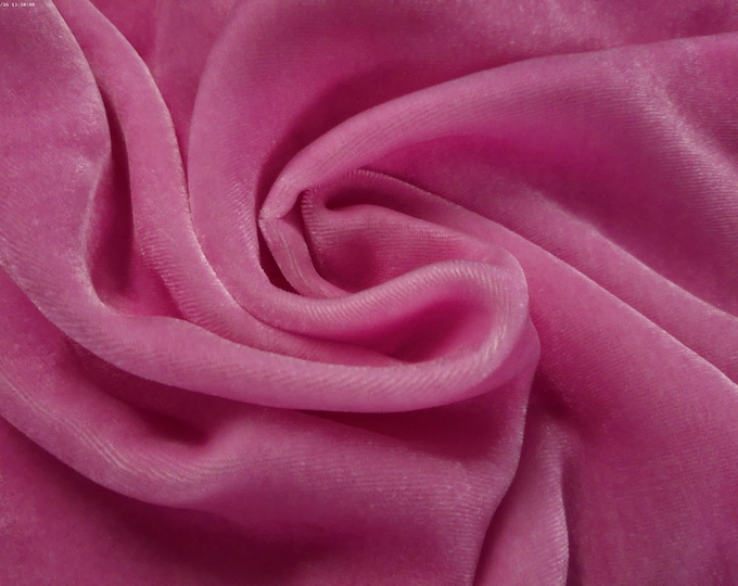 NEW SUPPLIER! Silk Velvet~Rose Pink~9"x27"~Great 4 All dolls!