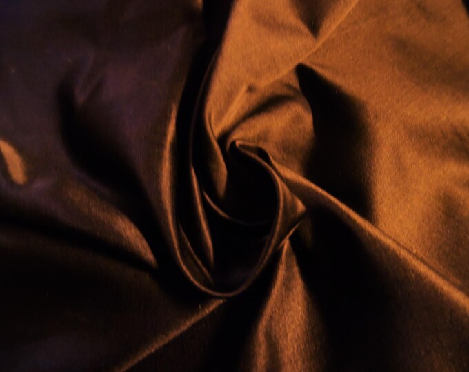 Cotton Sateen Suiting~Chocolate Brown~12"x27"~Doll Fabric