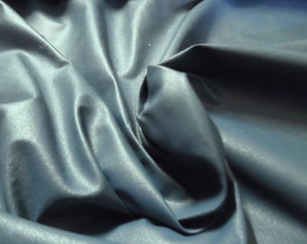 Faux Leather (Pleather)~Cadet Blue~12"x19"~Thin/Soft/Stretchy~Doll Purses, Belts, and Shoes