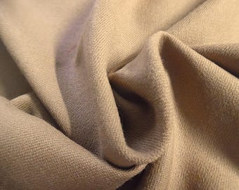 Wool "Stuffs"~Tobacco Brown Civil War Reproduction~12"x29"~Light weight~Doll Fabric