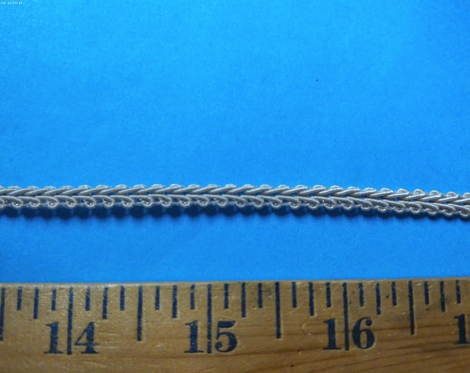 Vintage Miniature Chinese Gimp Braid~Bisque~3/16"~Two Yards~Can Be Divided!