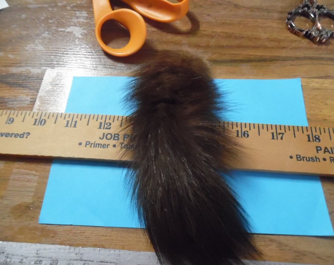 Mink Tail~7"long~Coat and Hat Trim~Great for your French Fashion Dolls