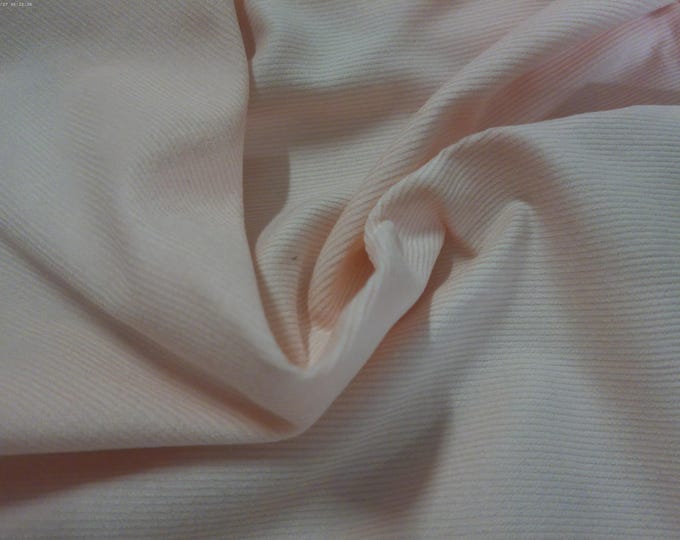 LAST! 100% Cotton Featherwale Cord~Peachy Pink~12"x28"~Light Weight Doll Fabric~Miniatures