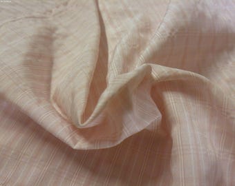 BASEMENT BARGAIN! Small Plaid Nylon~Lt.Wt~Pink/White~12"x60"~Doll Fabric