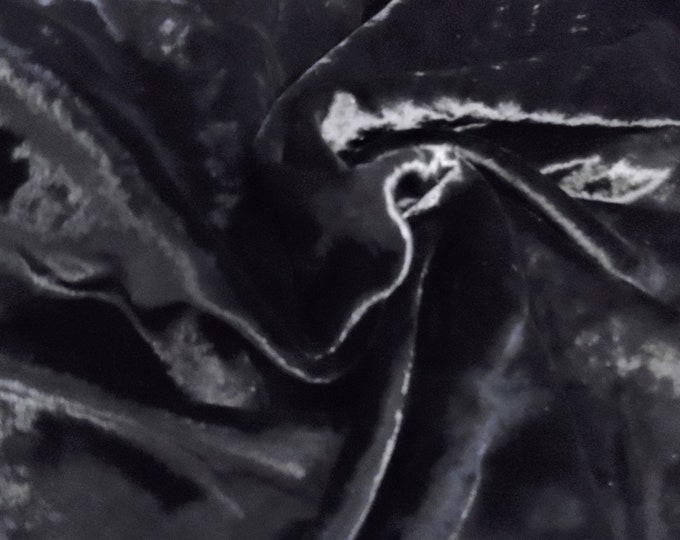 Silk Velvet~Jet Black~10"x22"~Great 4 All dolls!