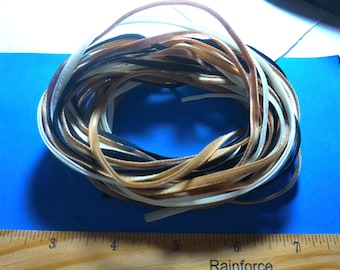 Tiny Velvet Ribbon (3MM) Assortment A~4 Colors~10 Yards~Doll Dress and Hat Trim!