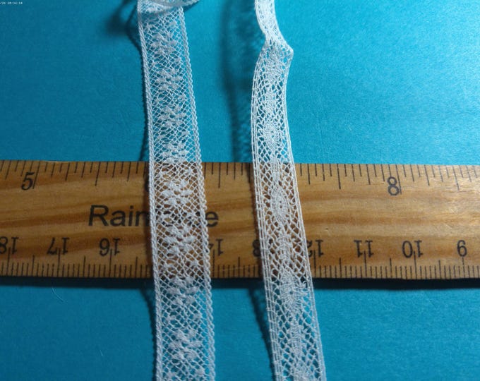 Vintage French Lace Insertion End Pieces. Only Listing!