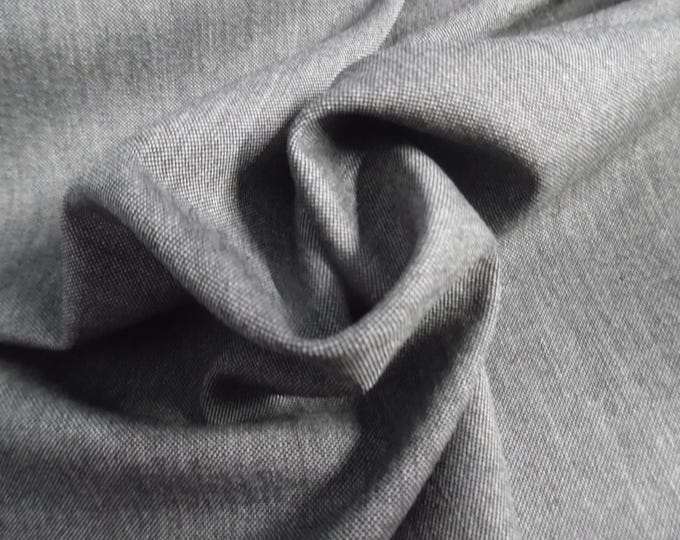Wool "Stuffs"~Black Denim~Civil War Reproduction~12"x30"~Light Weight~Doll Fabric