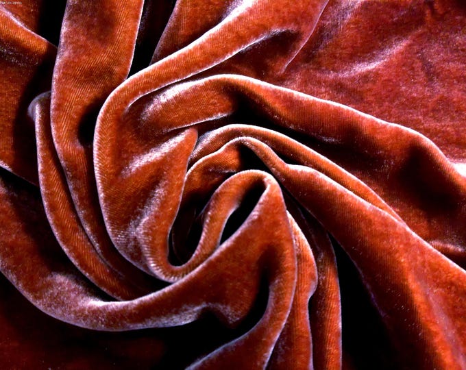 NEW SUPPLIER! Silk Velvet~Cinnamon Brown~9"x27"~Great 4 All dolls!