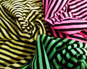 STASH BUILDER!  Tiny Stripe Jersey Assortment~3 Pieces~Great 4 Sweaters, Hats, Buntings, Leggings, Ect!