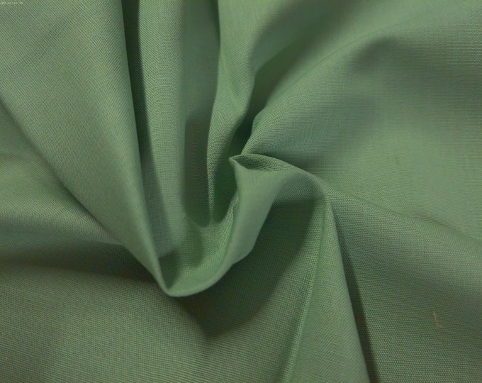 BASEMENT BARGAIN! Cotton Voile~Sage Green~18"x44"~Doll Fabric