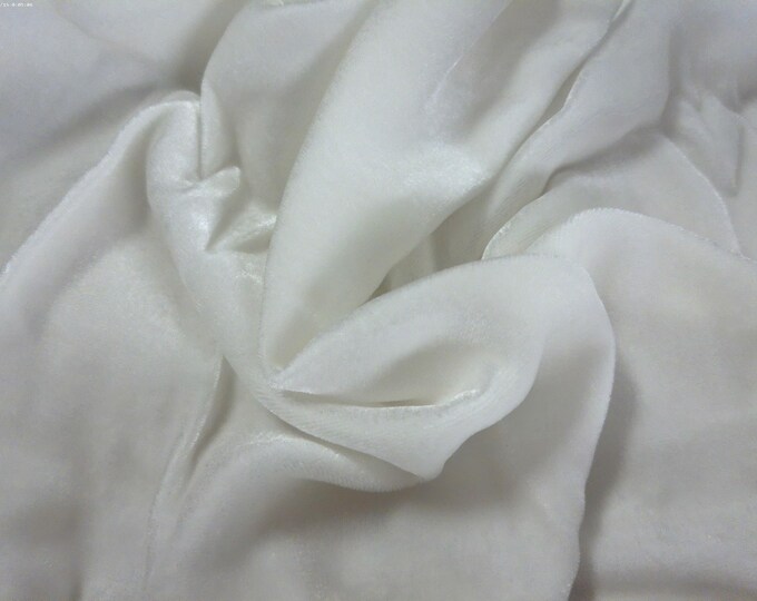 NEW! Silk Velvet~White~9"x27"~Great 4 All dolls!