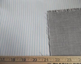 BASEMENT BARGAIN! 100% Cotton Suiting~Two Sided~18"x30"