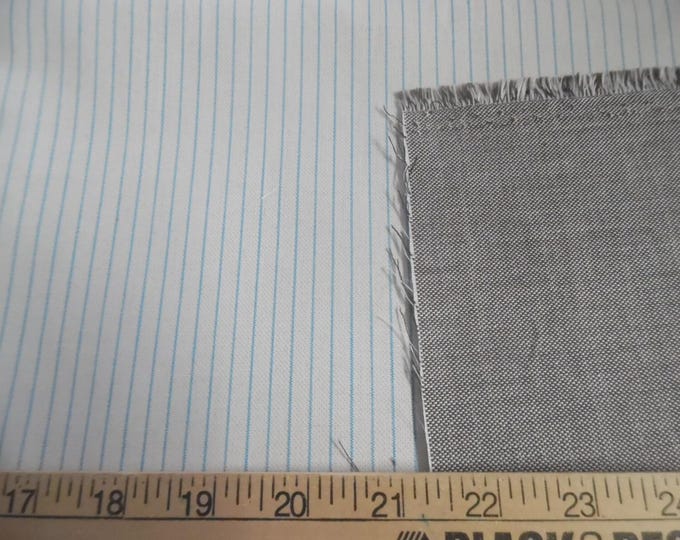 BASEMENT BARGAIN! 100% Cotton Suiting~Two Sided~18"x30"