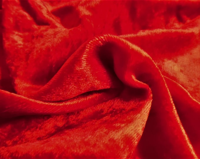 Silk Velvet~Crushed~Christmas Red~9"x22"~Great 4 All dolls!~Flapper