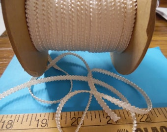 WINTER SPECIAL! Old Stock Passementerie Braid~Ivory Pearl~Silky Rayon~3/16~BTY