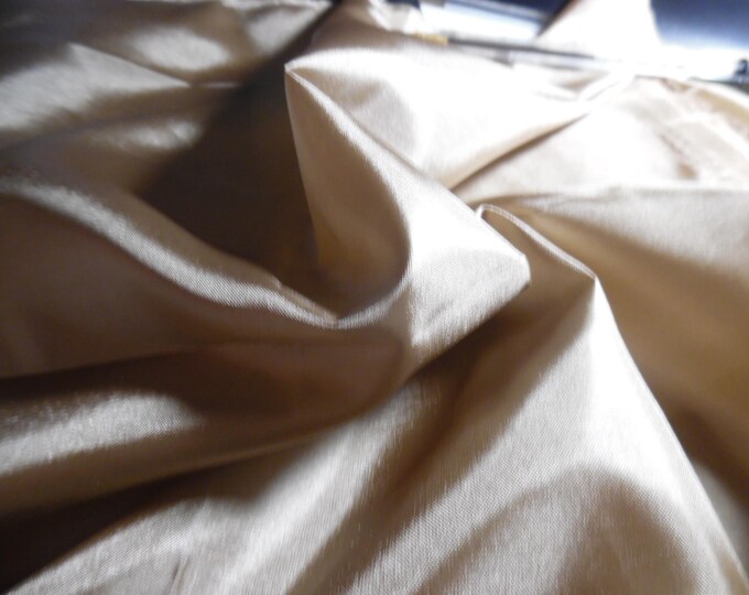 Poly Tissue Taffeta~Taupe~12"x58"~Modern Fashion Dolls~Great Lining Fabric