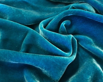 SPECIAL~Silk Velvet in Dark Teal~12"x27"~Great 4 All dolls!