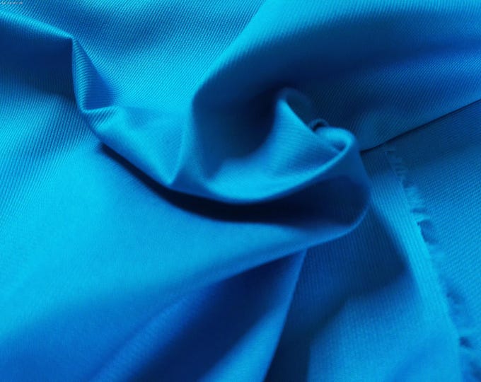 Swiss Cotton Pique'~Aqua~11"x29"~Doll Fabric~Very Limited!