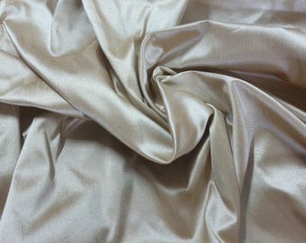 100% Silk Dupioni~Fawn~9"x27"~Doll Fabric