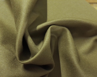 BASEMENT BARGAIN! Imperfect 100% Italian Wool~Olive Brown~19"x31"~Doll Fabric