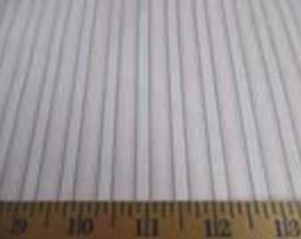 BASEMENT BARGAIN! 100% Cotton Pique~Pin Stripes~Pink/Blue on White~18"x29"