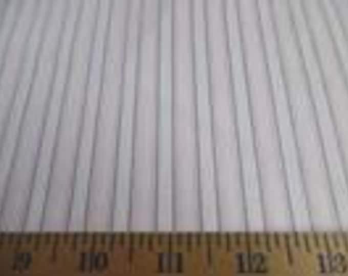 BASEMENT BARGAIN! 100% Cotton Pique~Pin Stripes~Pink/Blue on White~18"x29"