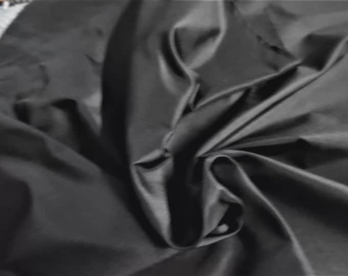 Black Silk Tissue Taffeta~9"x22"~Great 4 Miniatures~Small dolls~All dolls!