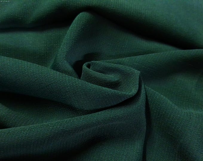BASEMENT BARGAIN! Rayon/Linen Suiting~Dk.Pink Green~Lt.Weight~19"x60"