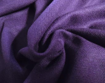 Wool "Stuffs"~Dark Purple~ Civil War Reproduction~12"x29"~Light weight~Doll Fabric