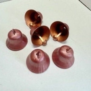 ROSE GOLD Liberty Bells Textured Surface Working Ringer  - 6 Bells