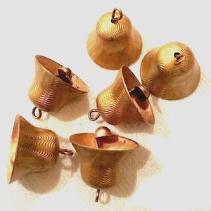 Liberty Bells Textured Surface Working Ringer in GOLD - 6 Bells