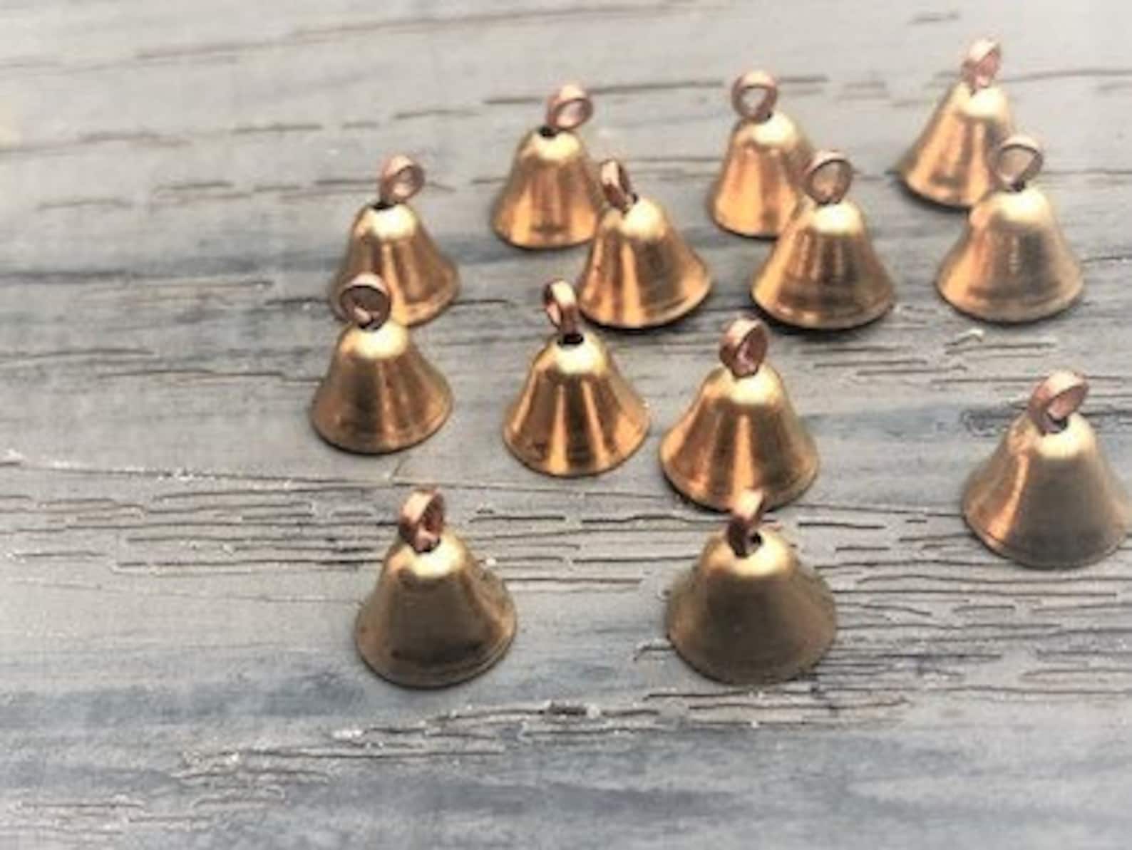 Small Solid Brass Liberty Bells Little Bells Tiny Bells Lot Etsy UK