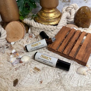 Siren Mermaid Roll-on Perfume Oil | Fragrance Oil Perfume | Mermaid Inspired Perfume | Mystic Creatures Collection