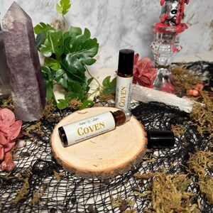 Coven Witches Roll-on Perfume Oil | Fragrance Oil Perfume | Witch Inspired Perfume | Mystic Creatures Collection