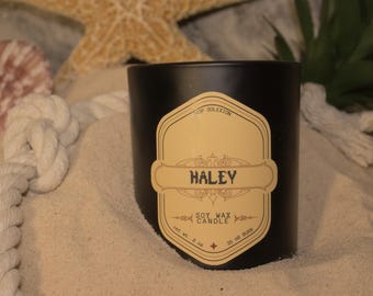 Haley Stardew Valley Inspired Soy Wax Candle: Toasted Coconut Scent