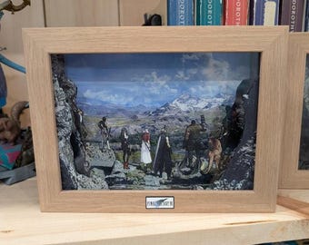 Final Fantasy VII Shadow Box 3D Diorama