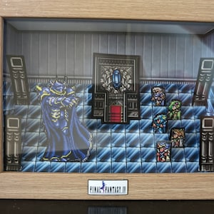 Final Fantasy IV Crystal Shadow Box 3D-diorama