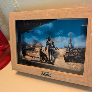 Fallout Shadow Box 3D Diorama