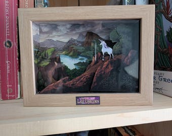 The Last Unicorn Shadow Box 3D Diorama