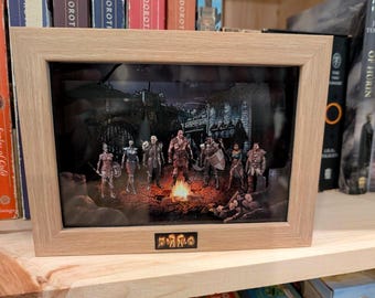 Diablo II Shadow Box 3D Diorama