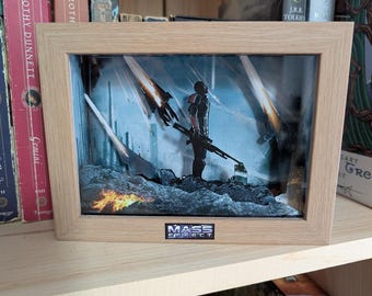 Mass Effect Shadow Box 3D Diorama