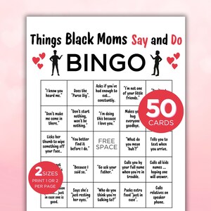 Things Black Moms Say - Etsy