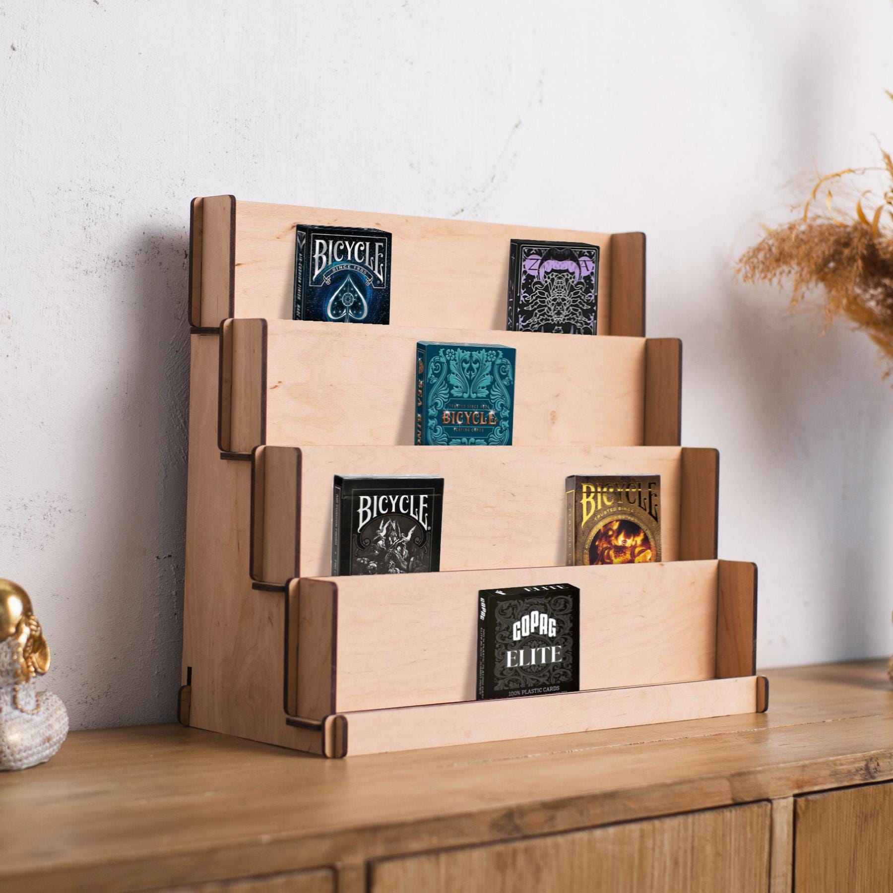 ポーカーデッキ収納、トランプホルダー、トランプ収納、トランプ